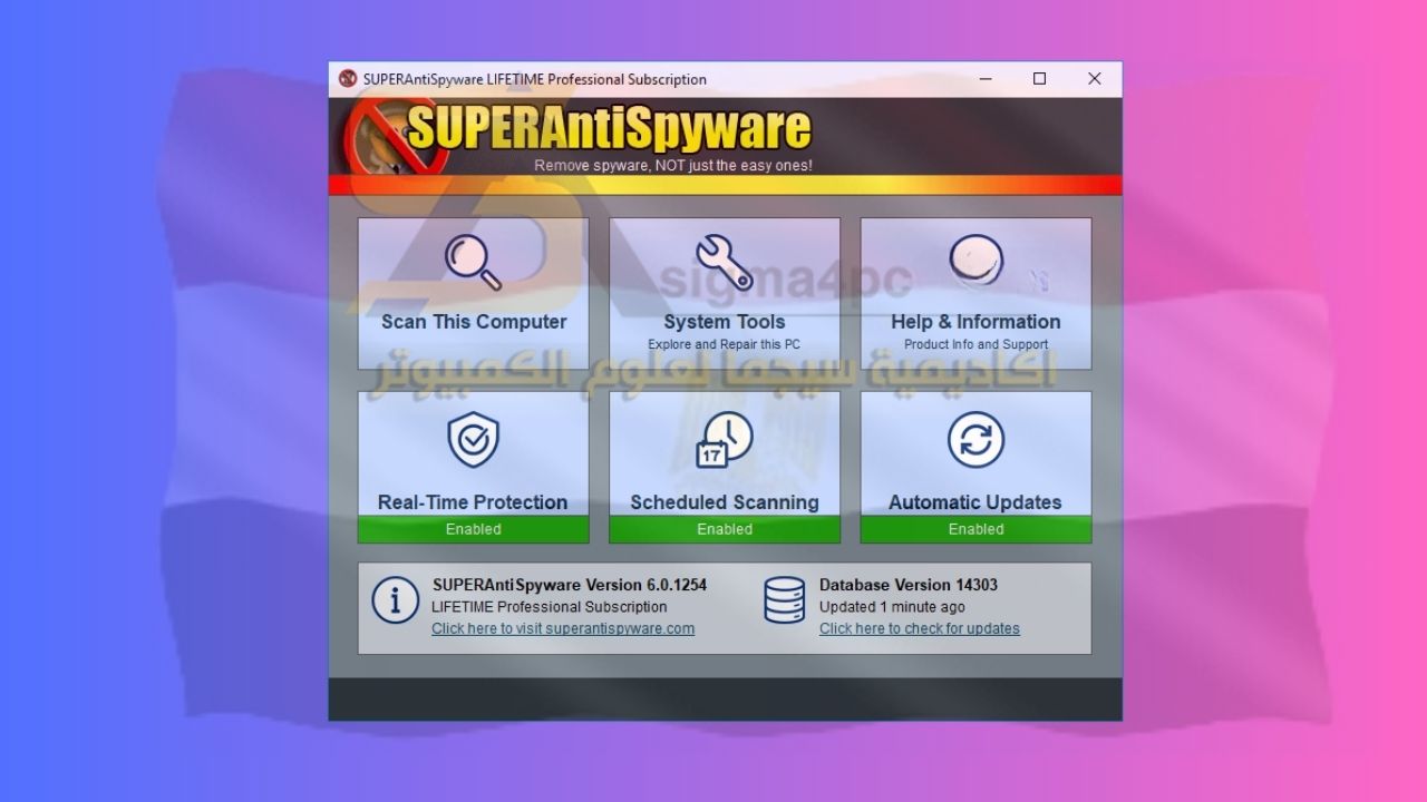 SUPERAntiSpyware Professional