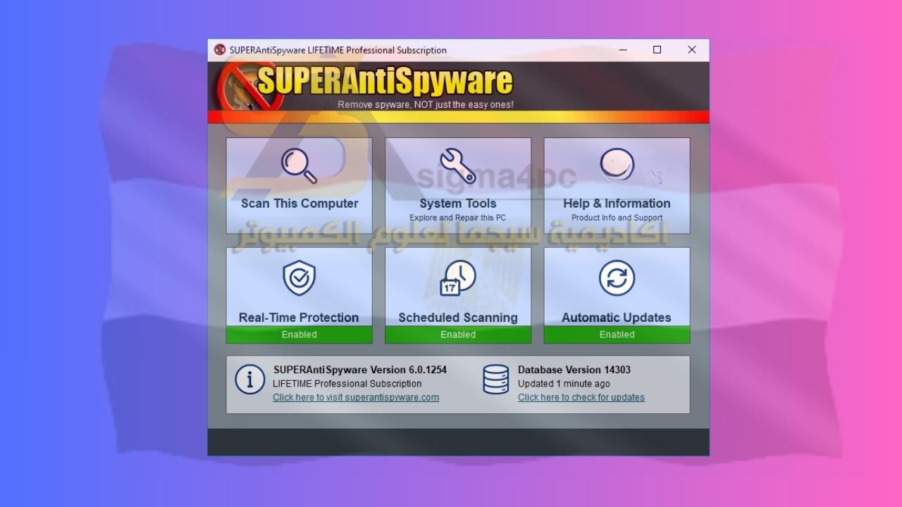 SUPERAntiSpyware Professional