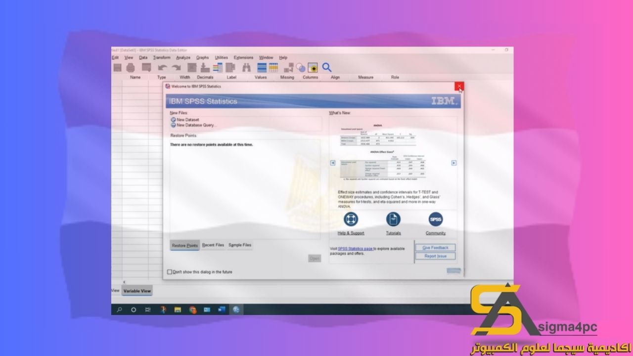 تحميل SPSS 27