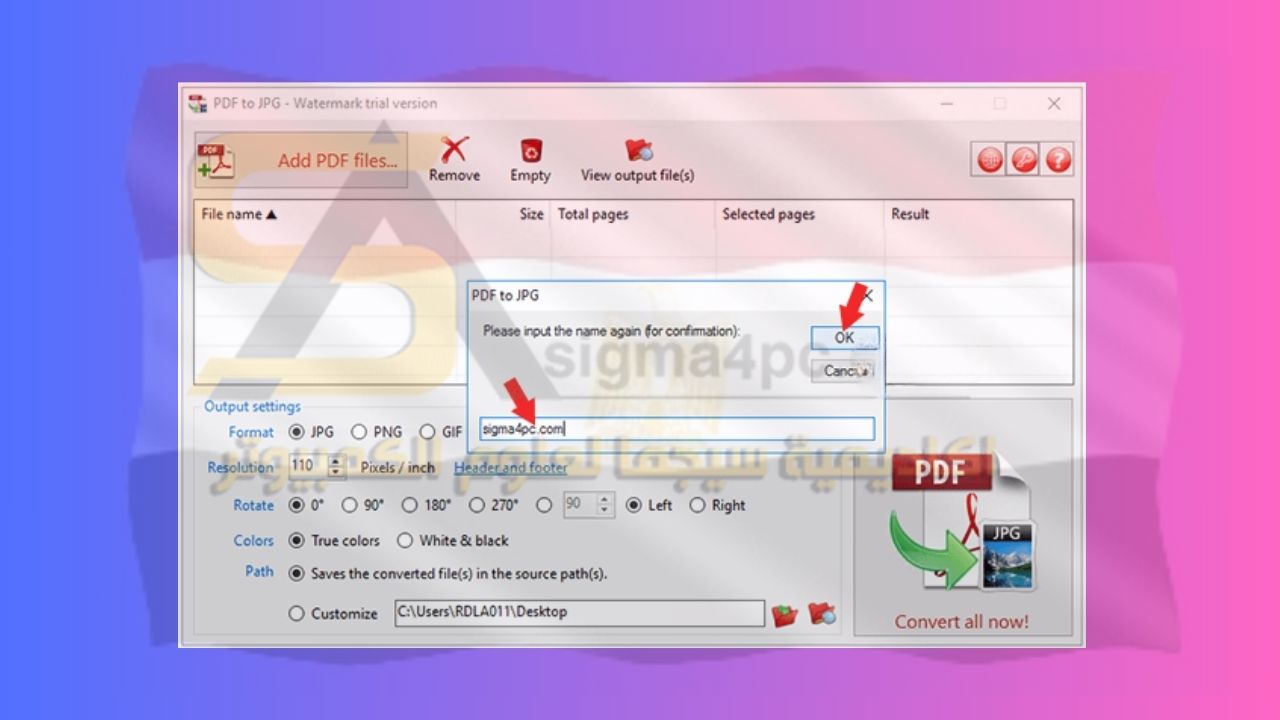 Convert PDF to Image