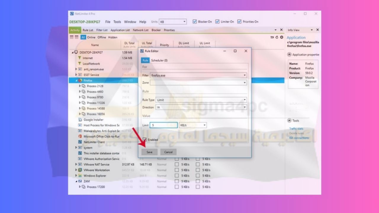تحميل Netlimiter Pro