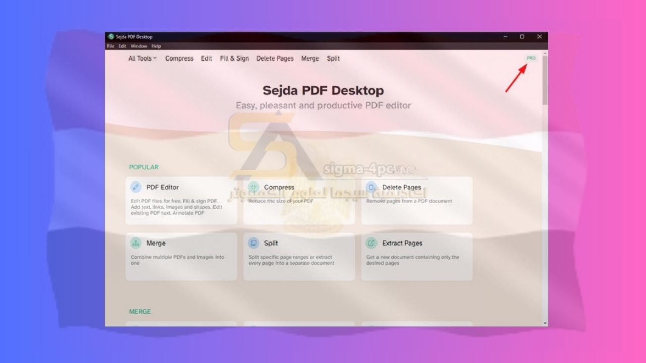 Download Sejda PDF Desktop