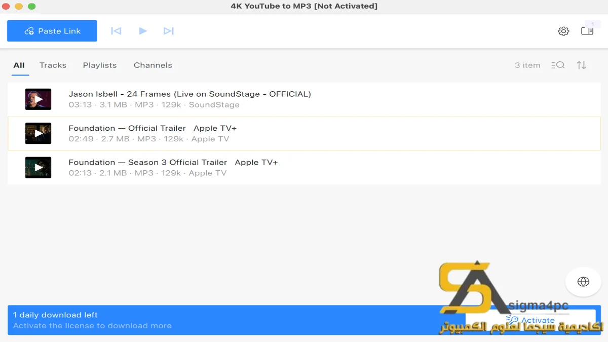 4K YouTube to MP3 Full Download