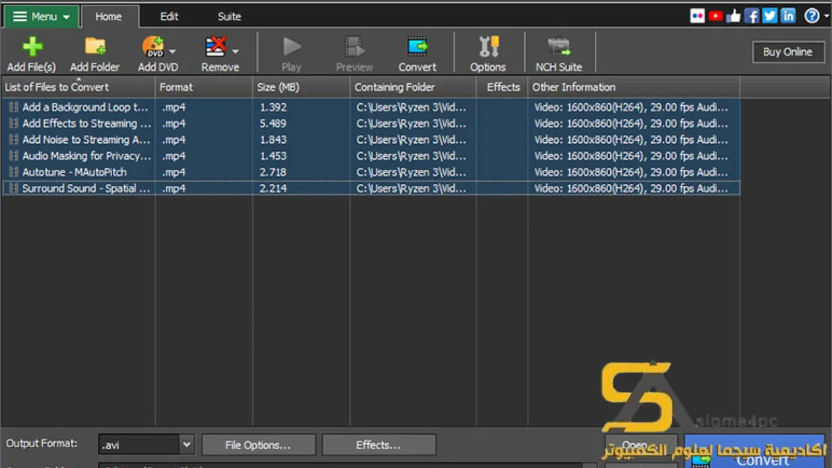 NCH Prism Plus Free Download