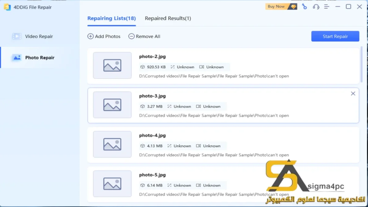 4DDiG File Repair 1 Free Download